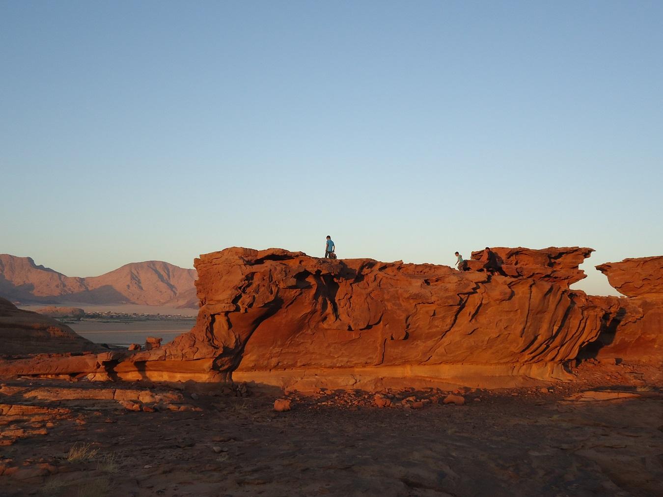 Sleeping in Wadi Rum, with a Bedouin cat on your belly.