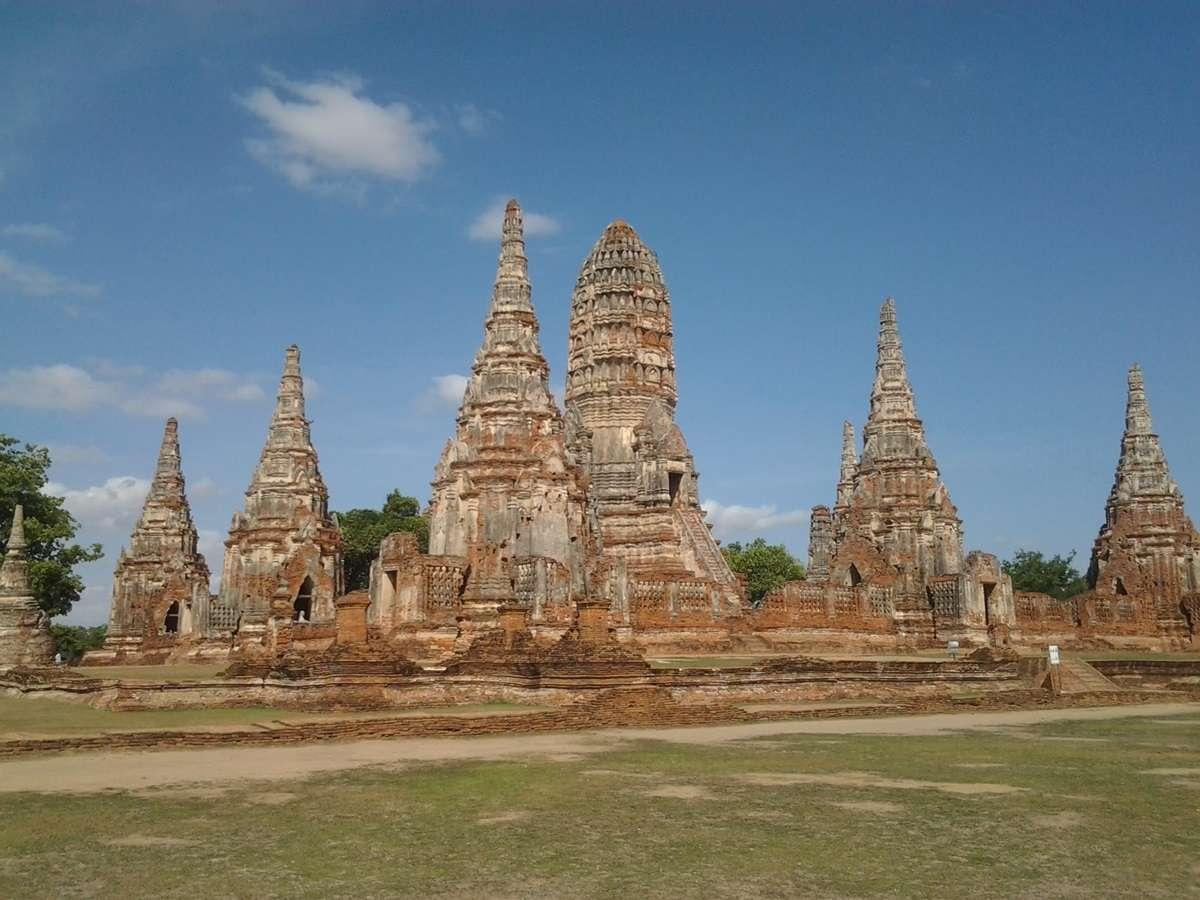 rovine del parche archeologico di Ayutthaya 